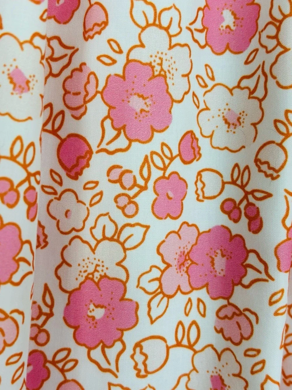Poppy kids white and pink floral heart smocked long sleeve bubble. 18m